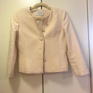 Aritzia Babaton ecru tweed jacket, never worn